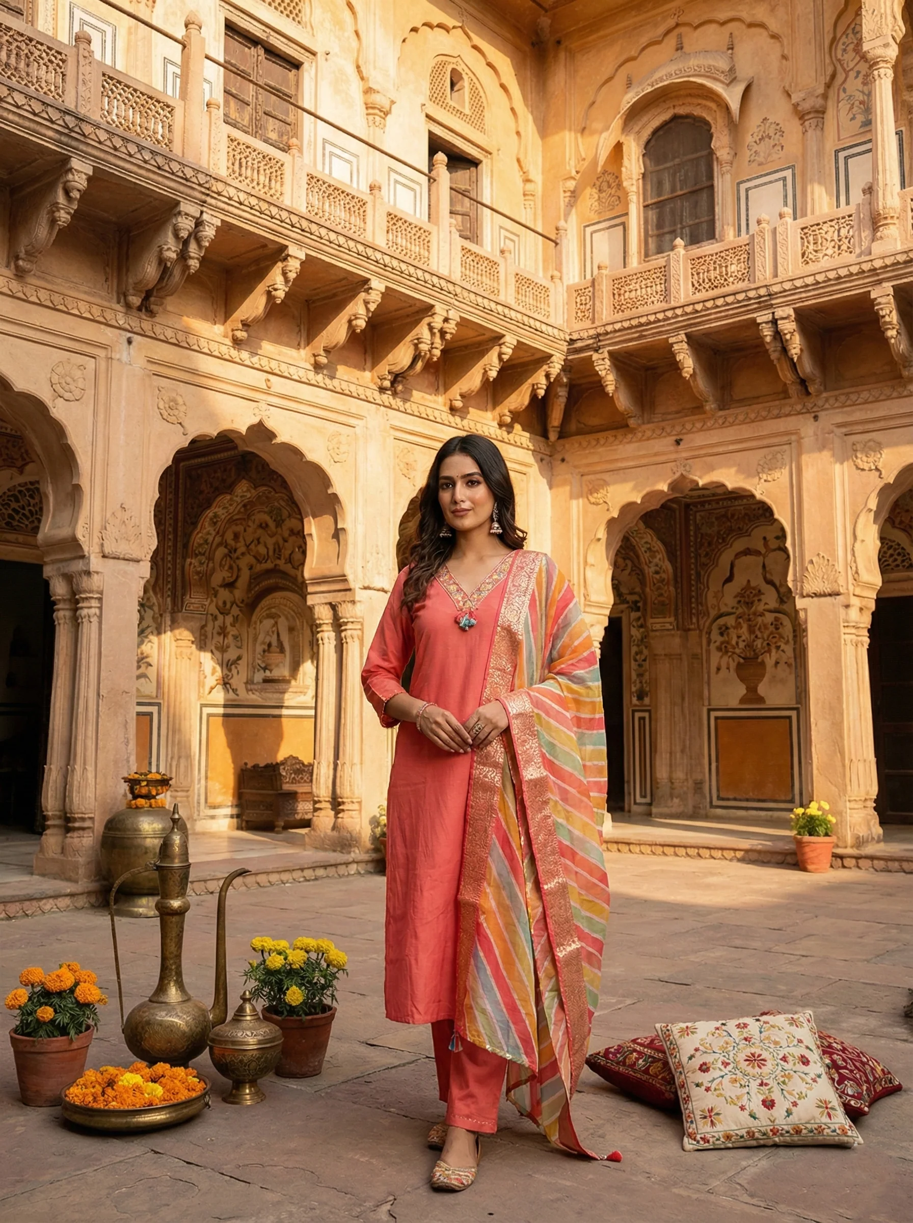 Coral Modal Three Piece Set - Image 4