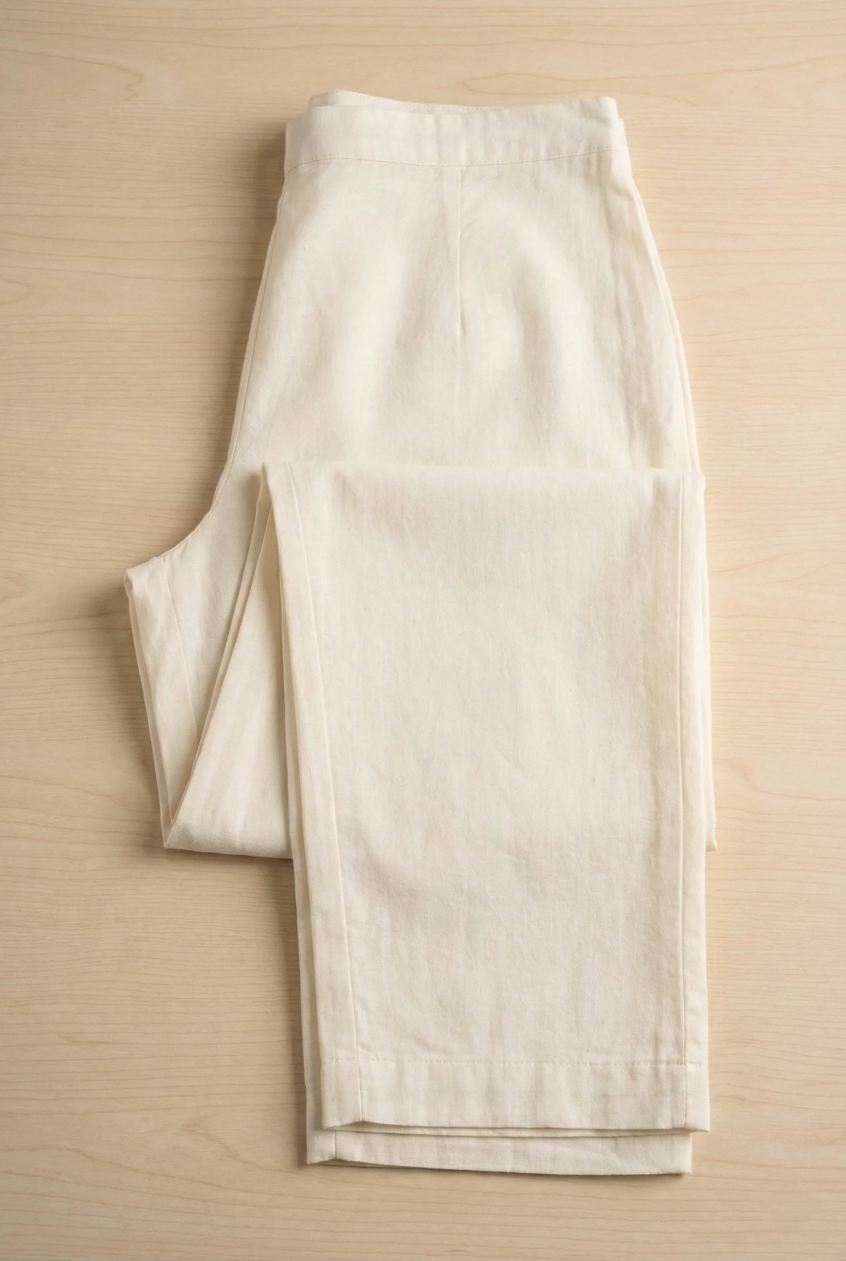 Cream Chanderi Three Piece Set - Image 6