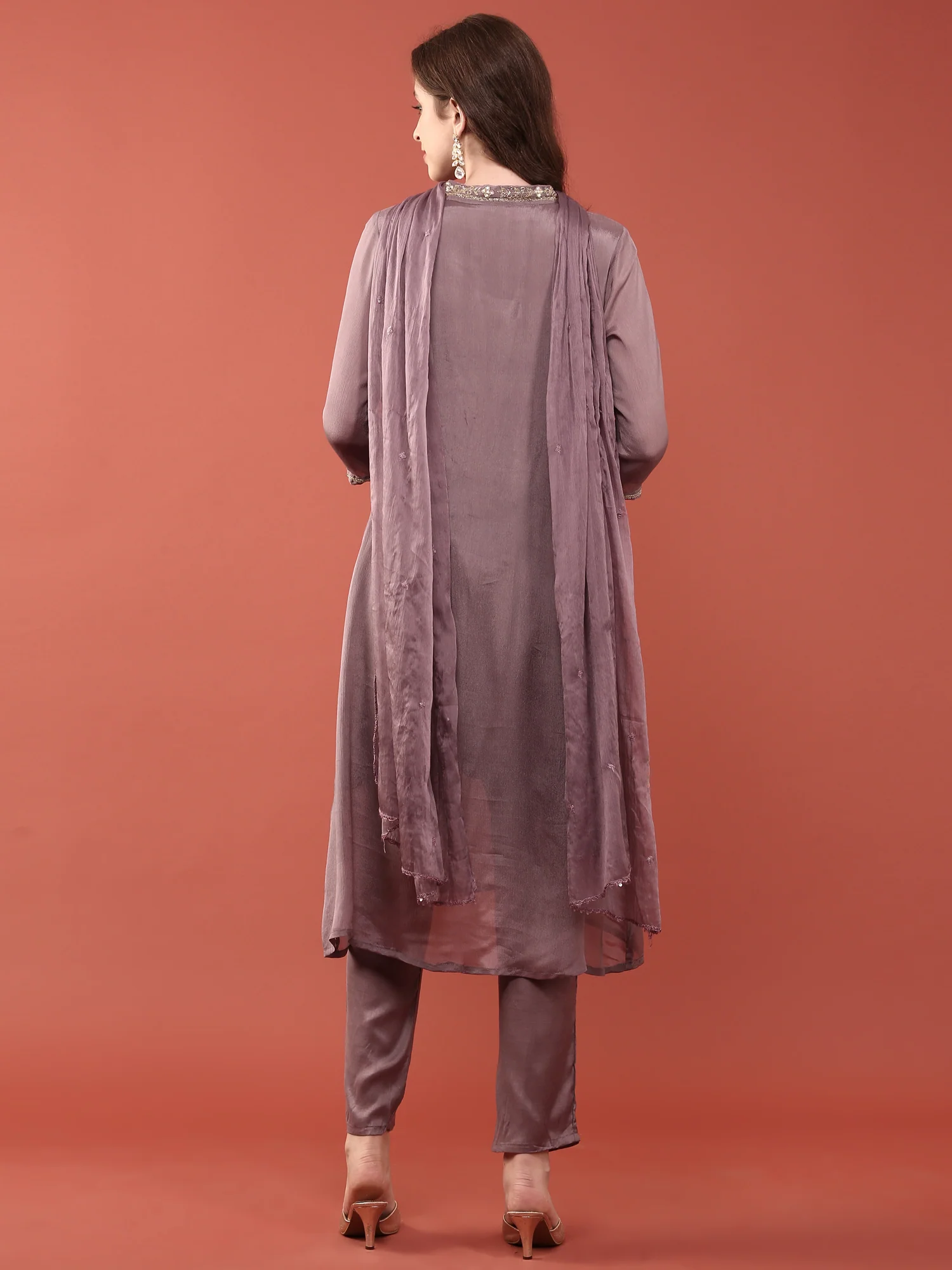 Lilac Chinnon Three Piece Set - Image 3