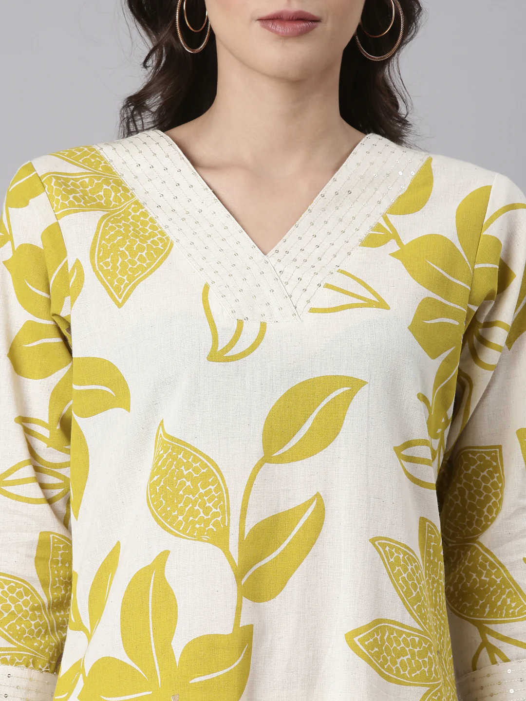 Lime Flex Block Print Two Piece Set - Image 4