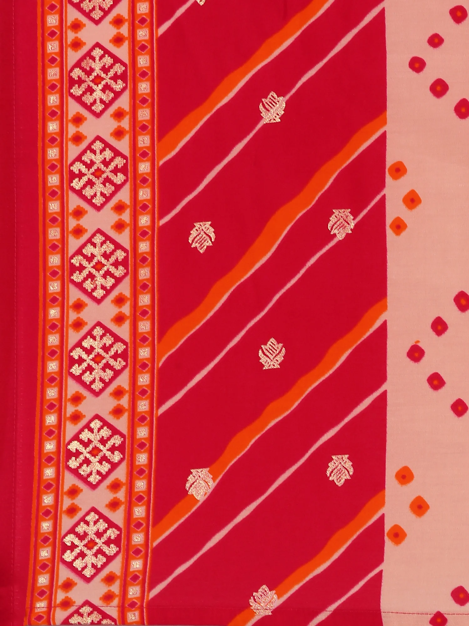 Magenta Dola Silk Three Piece Set - Image 8