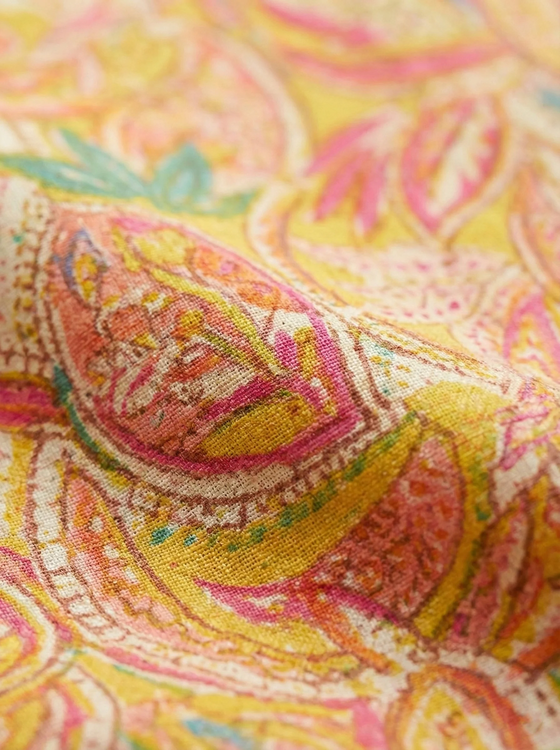 Mehadi Green Silk Digital Print Kurta - Image 6