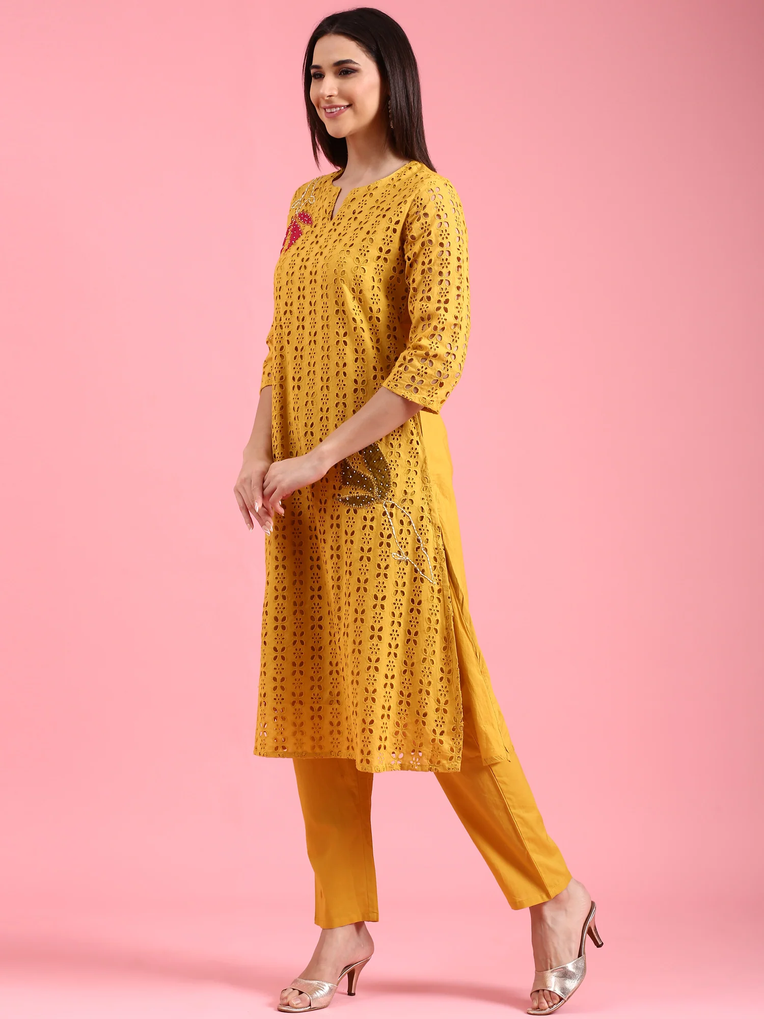 Mustard Chiken Two Piece Set - Image 2