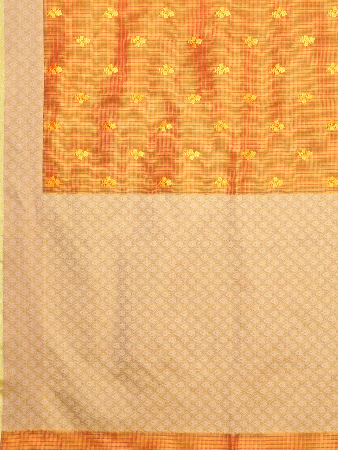 Neerus Amber Embroidered Saree With Blouse - Image 4