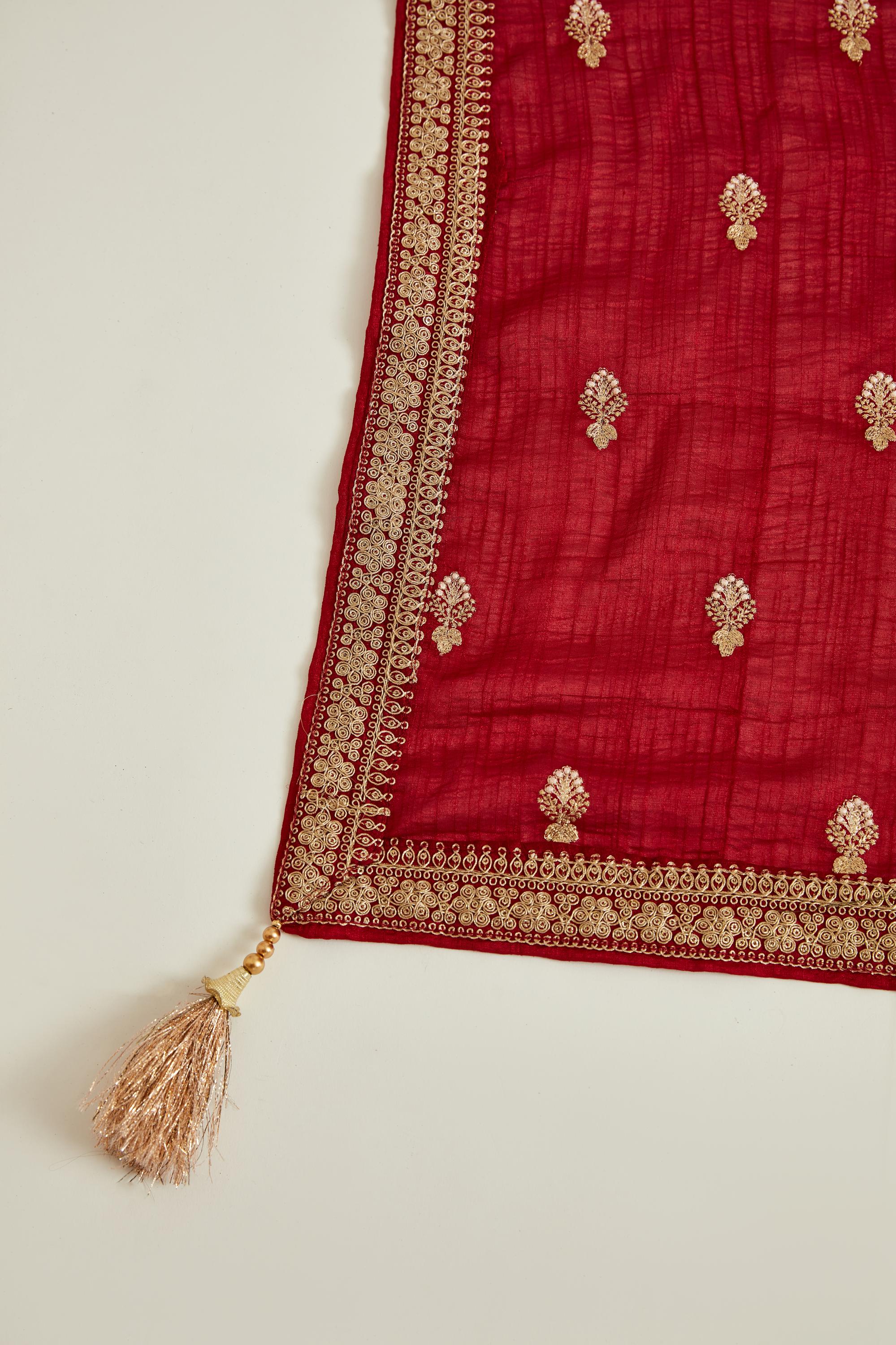 Neerus B Green Colour Silk Fabric Suit - Image 6