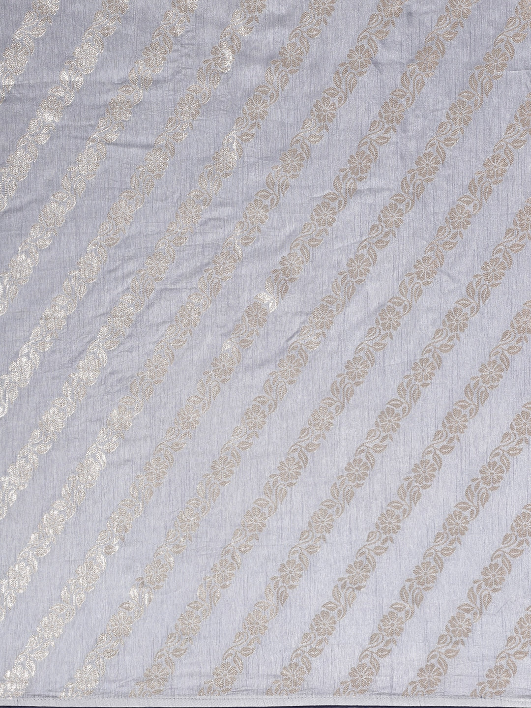 Neerus Blue Color Banaras Fabric Saree - Image 3