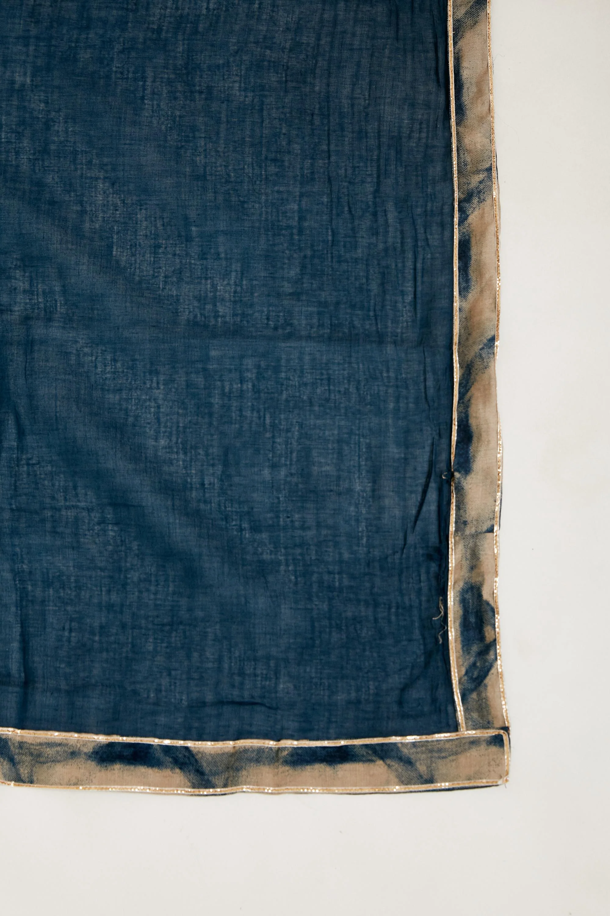Neerus Blue Color Model Fabric Kurta Set - Image 7