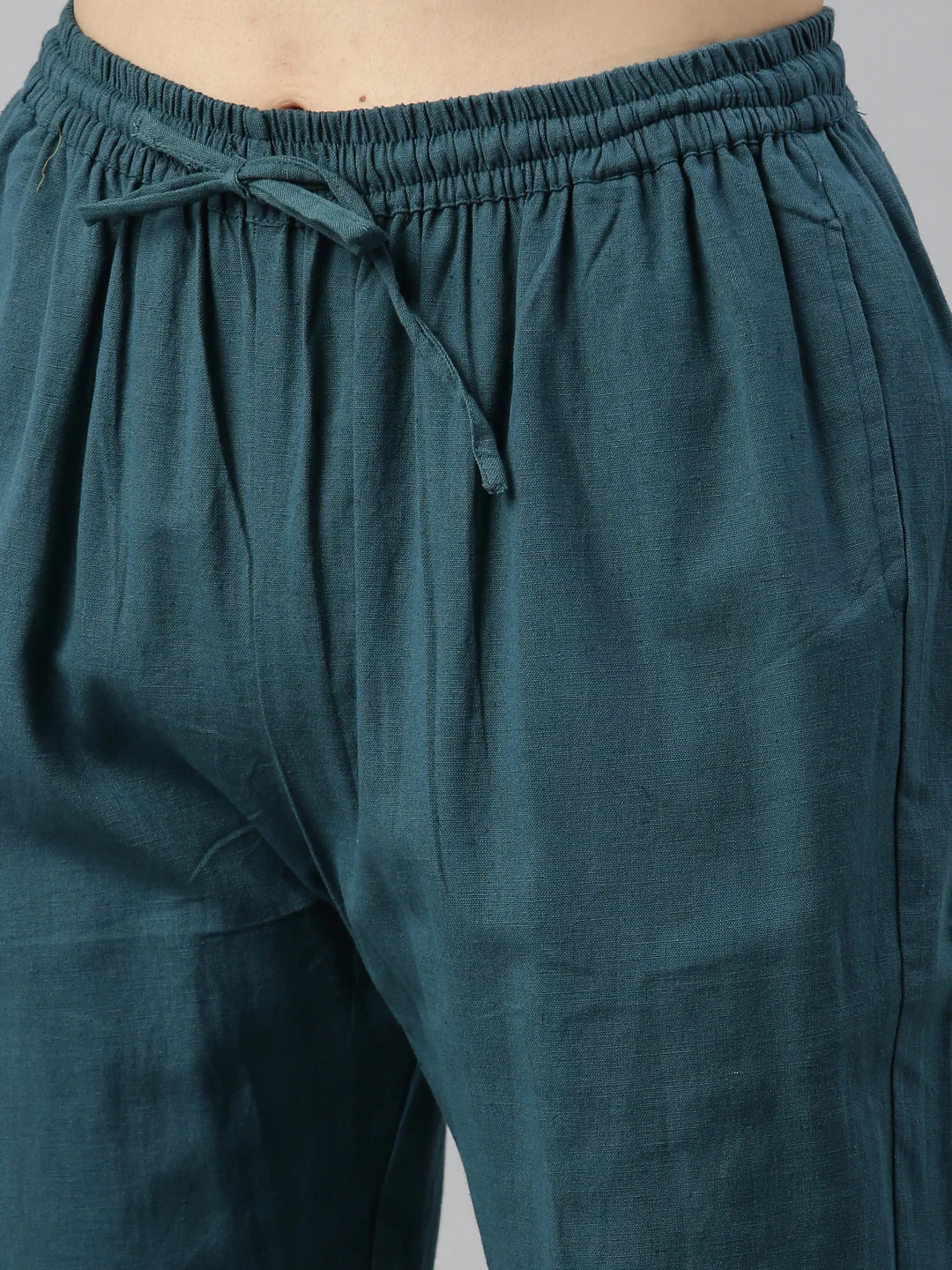 Neerus Blue Color Muslin Fabric Suit Set - Image 7