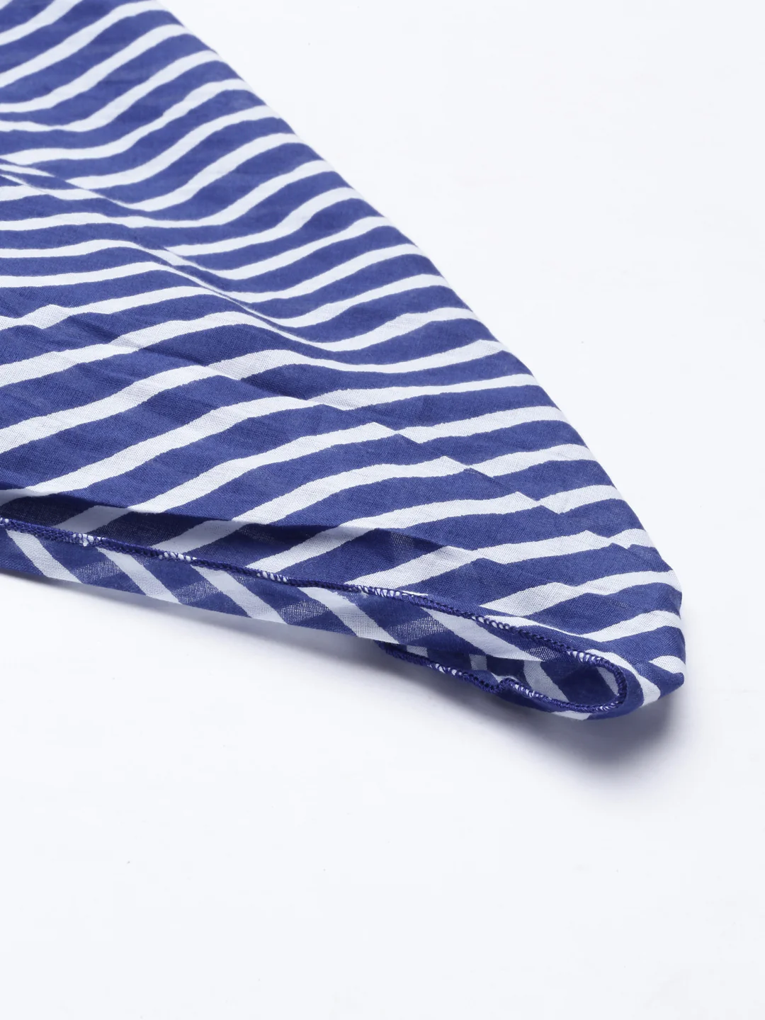 Neerus Blue Color Rayon Fabric Dhotti - Image 7