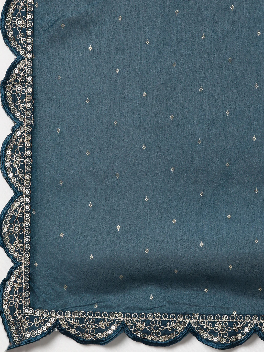 Neerus Blue Regular Straight Floral Readymade suits - Image 7
