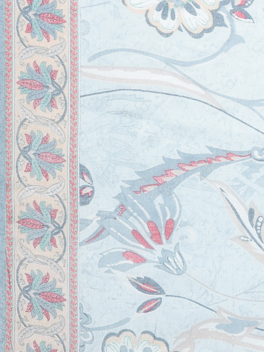 Neerus Blue Regular Straight Printed Kurta And Salwar With Dupatta - Image 7