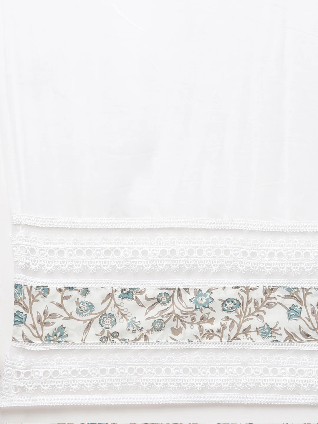 Neerus Blue Regular Straight Printed Readymade suits - Image 7