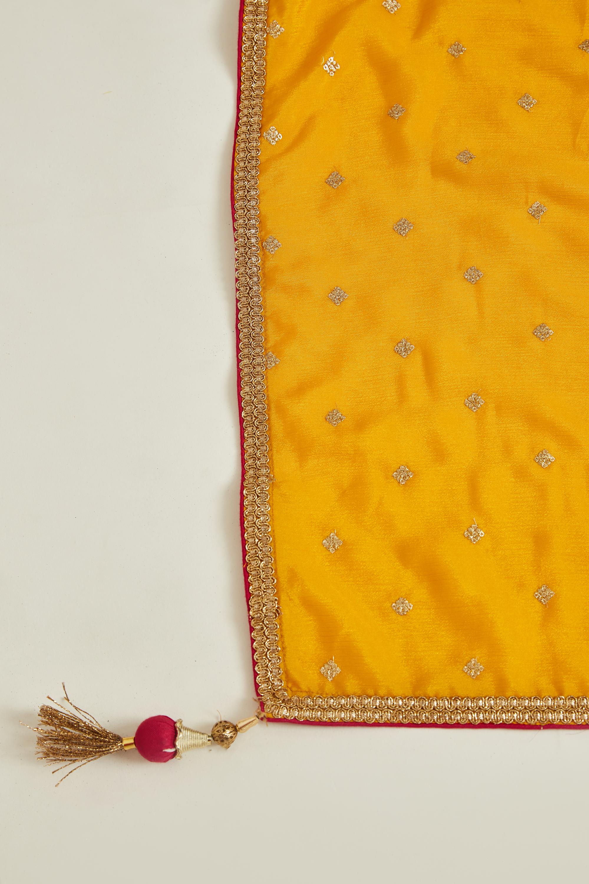 Neerus Bottle Green Colour Georgette Fabric Ghagra Set - Image 7