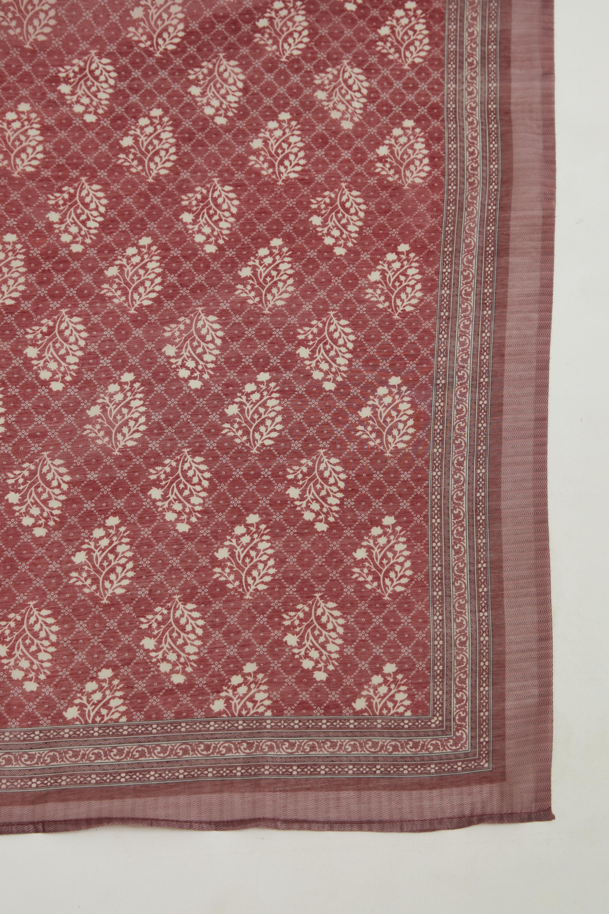 Neerus Brown Color Chanderi Fabric Salwar Kameez - Image 6