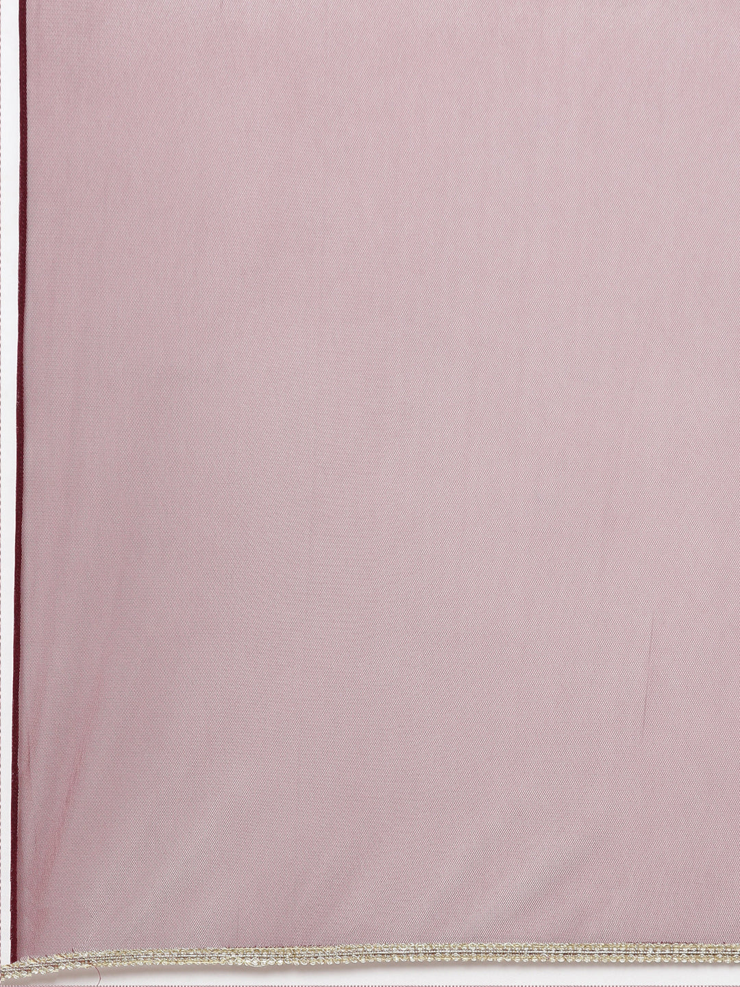 Neerus Burgundy Pleated Straight Embroidered Kurta And Palazzos With Dupatta - Image 7