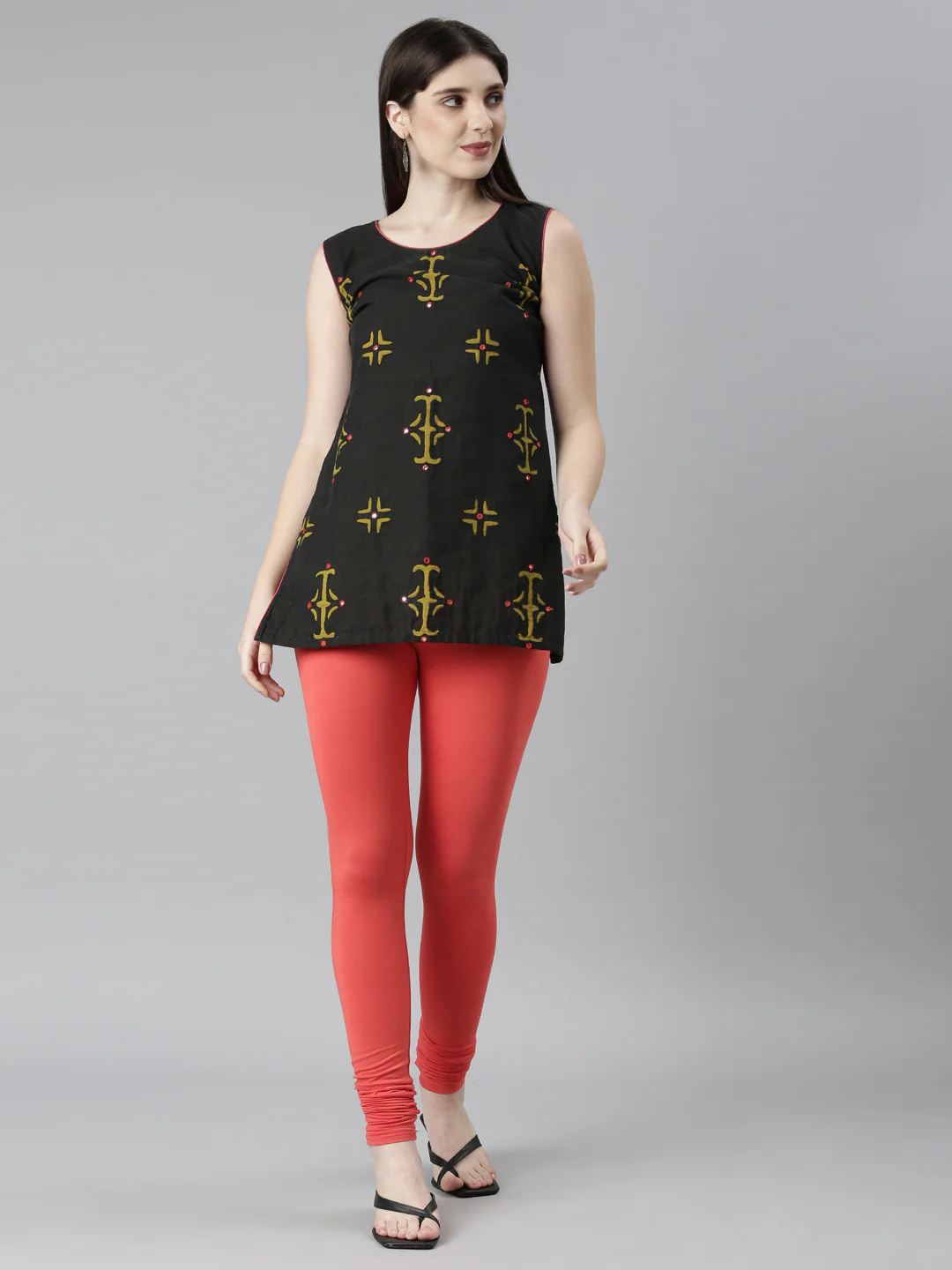Neerus Carrot Color Legging - Image 5