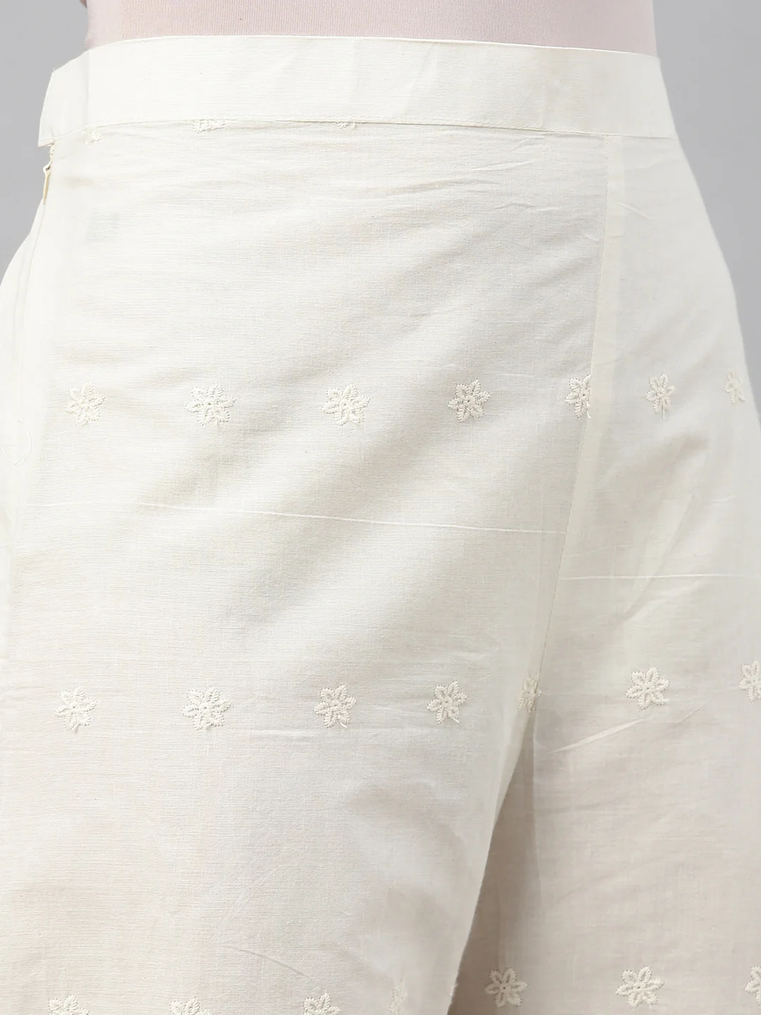 Neerus Cream Color Plazzo - Image 8