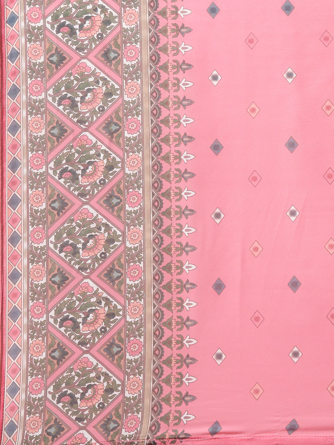 Neerus Cream Regular Straight Printed Readymade suits - Image 7