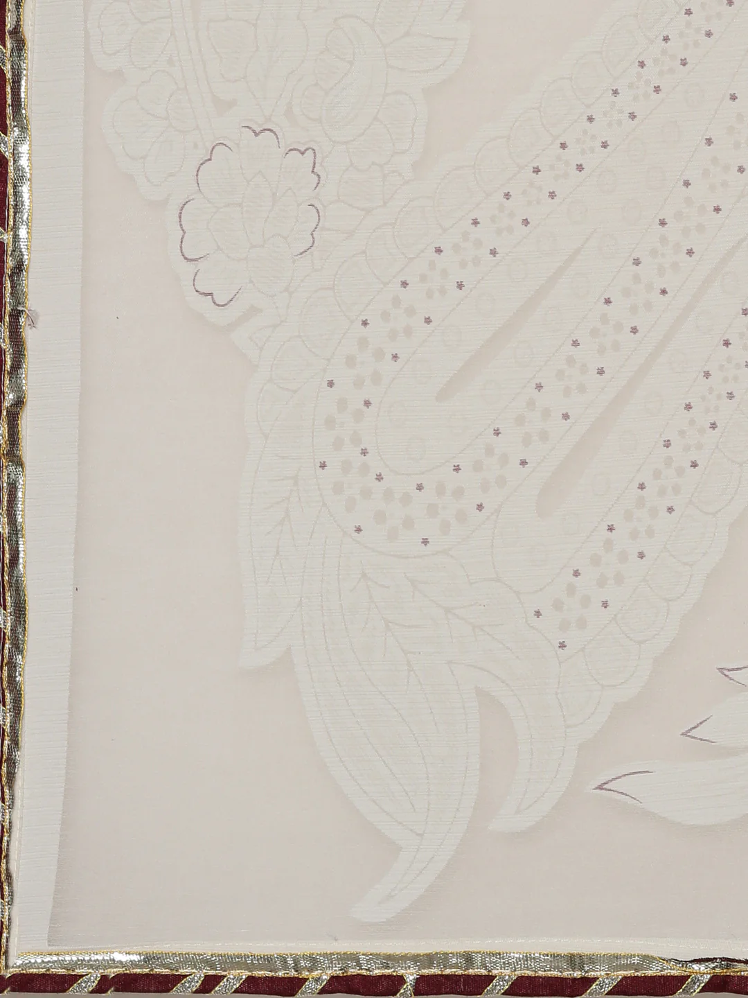 Neerus Cream Regular Straight Solid Readymade suits - Image 7