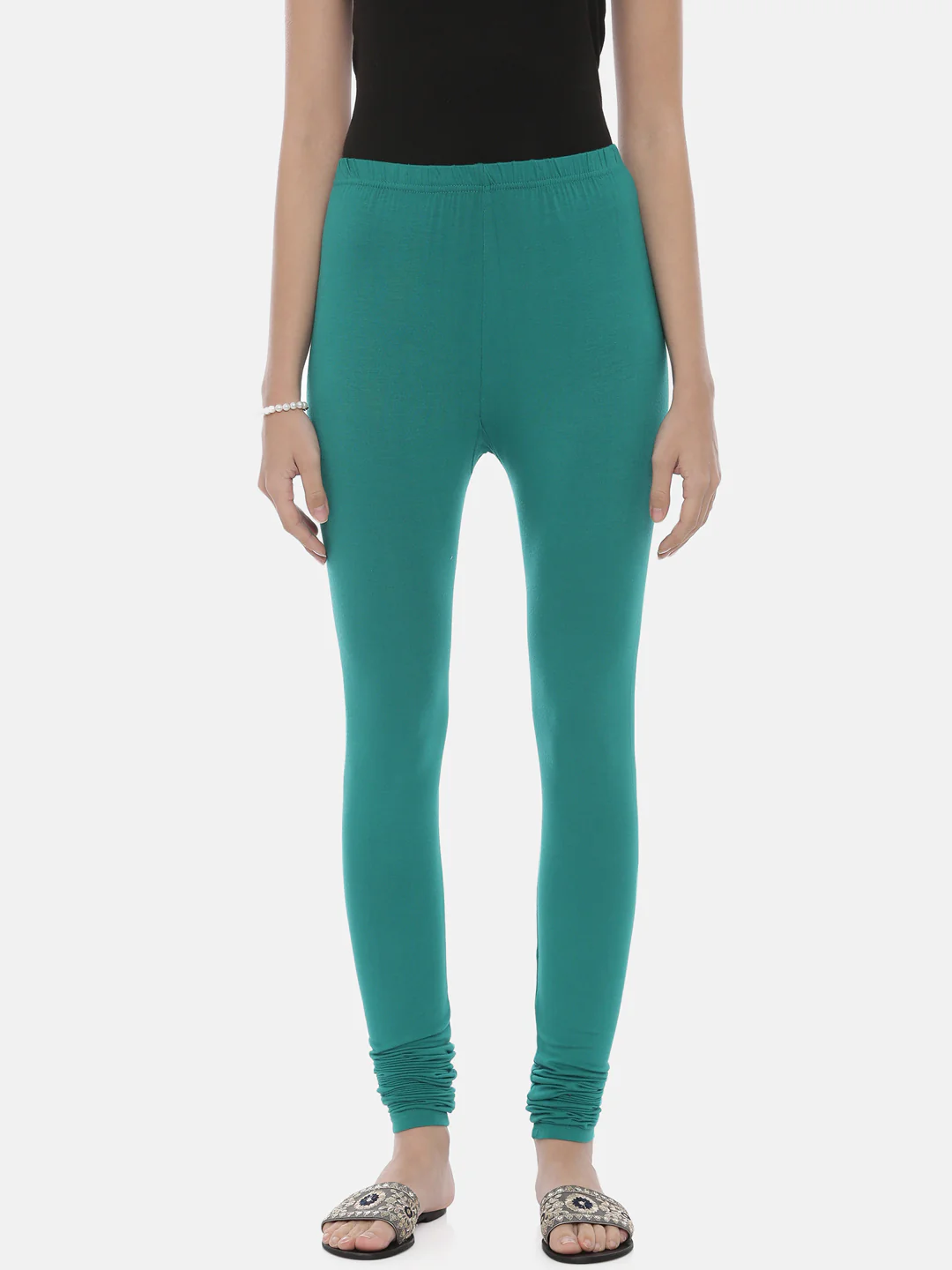 Neerus D Rama Color Lycra Fabric Leggings - Image 12