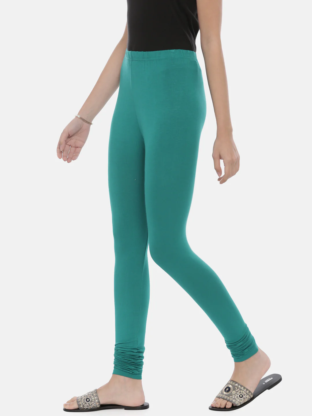 Neerus D Rama Color Lycra Fabric Leggings - Image 2