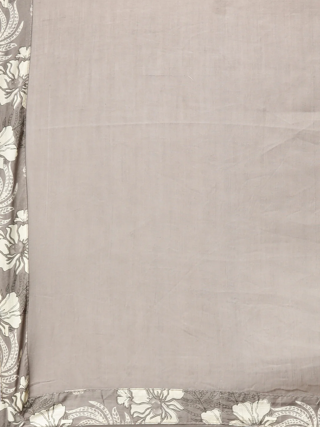 Neerus Elephant grey Printed Straight Kurta and Trousers With Dupatta - Image 7