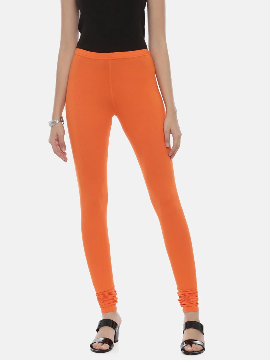 Neerus Fire Color Lycra Fabric Leggings - Image 3