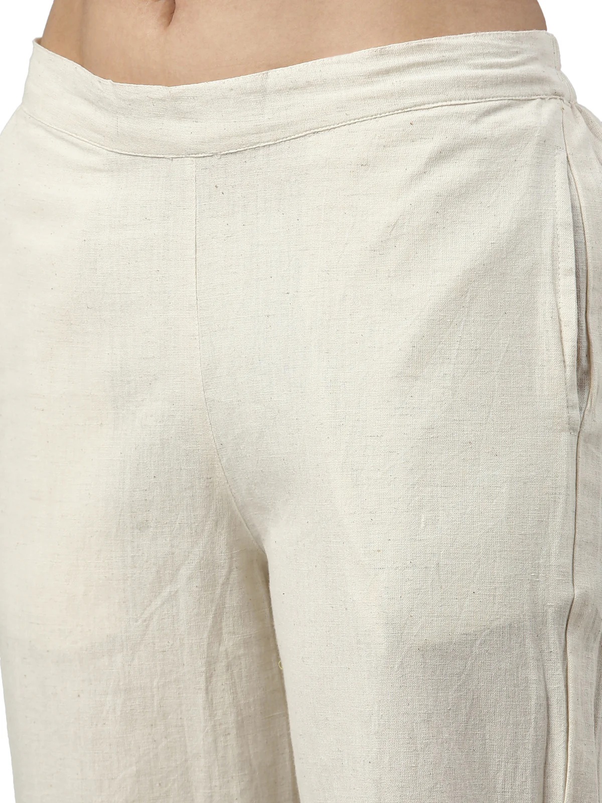 Neerus Grey Color Flex Fabric Kurta Set - Image 7
