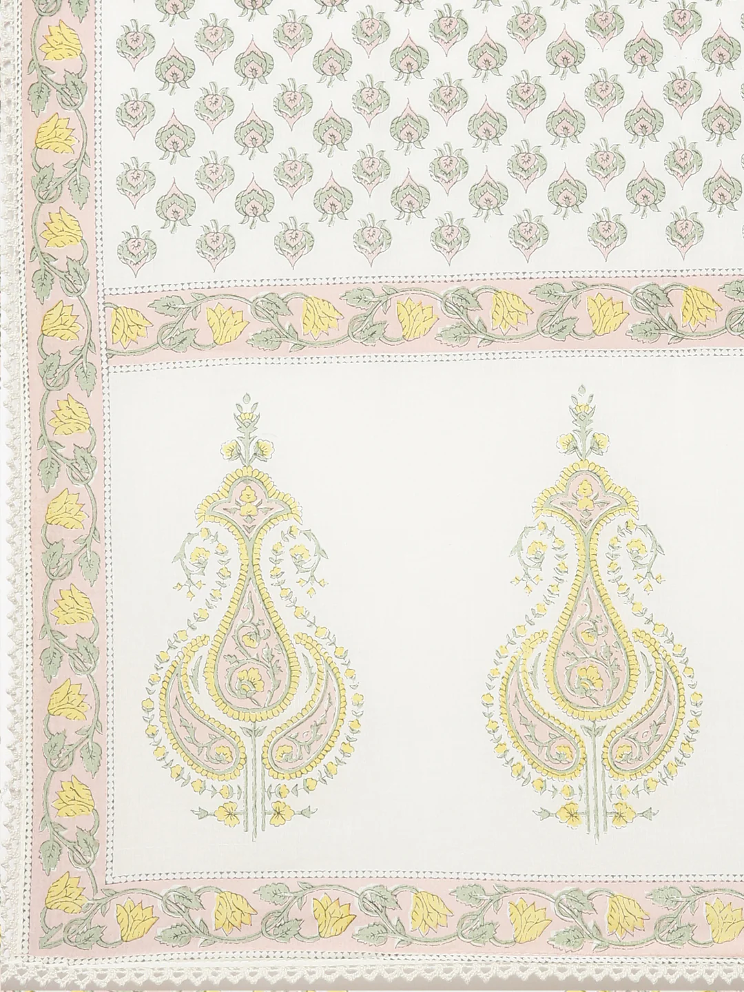 Neerus Green Pleated Anarkali Printed Readymade suits - Image 7