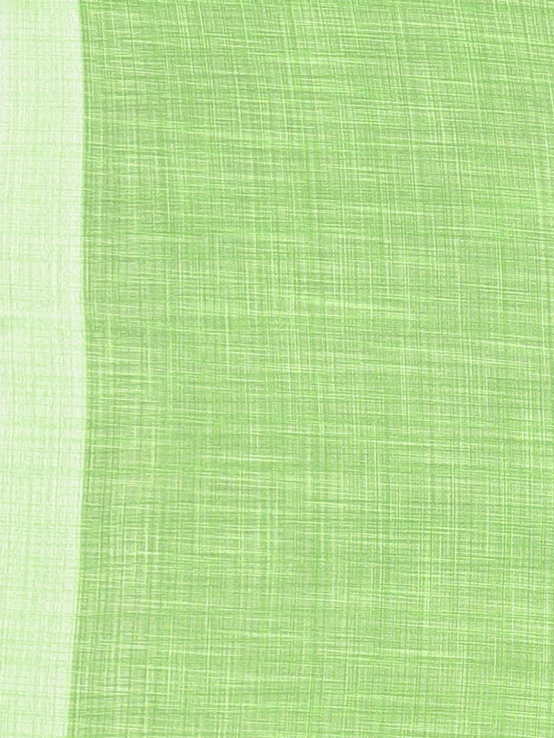 Neerus Green Printed Saree With Blouse - Image 6