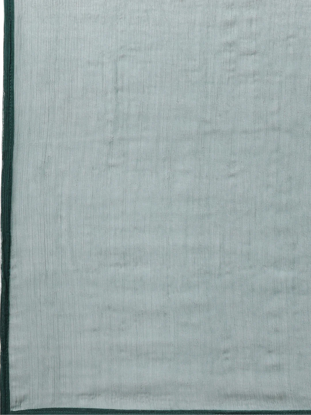 Neerus Green Regular Straight Floral Kurta And Trousers With Dupatta - Image 7
