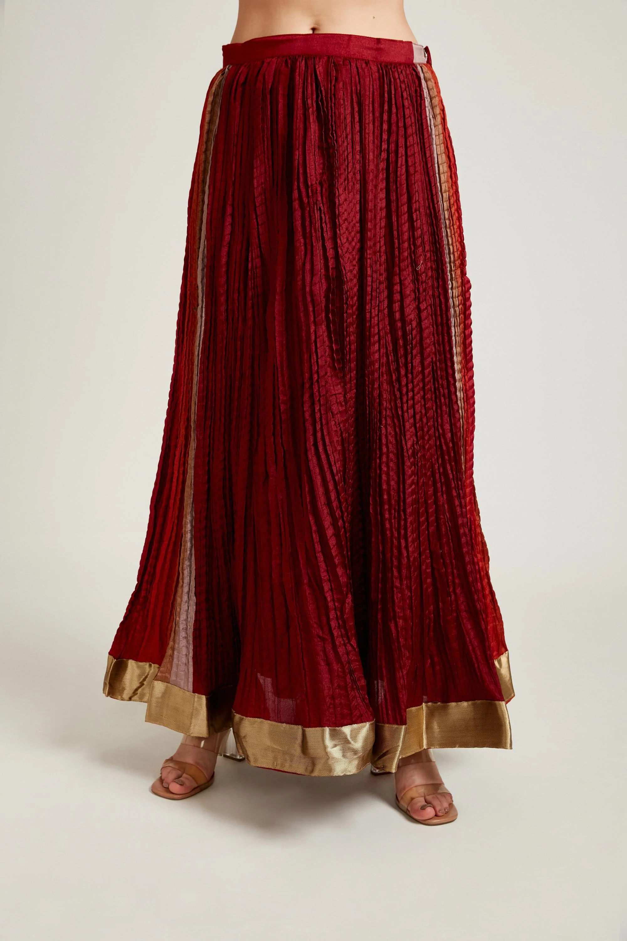 Neerus Grey Color Georgette Fabric Salwar Kameez - Image 7