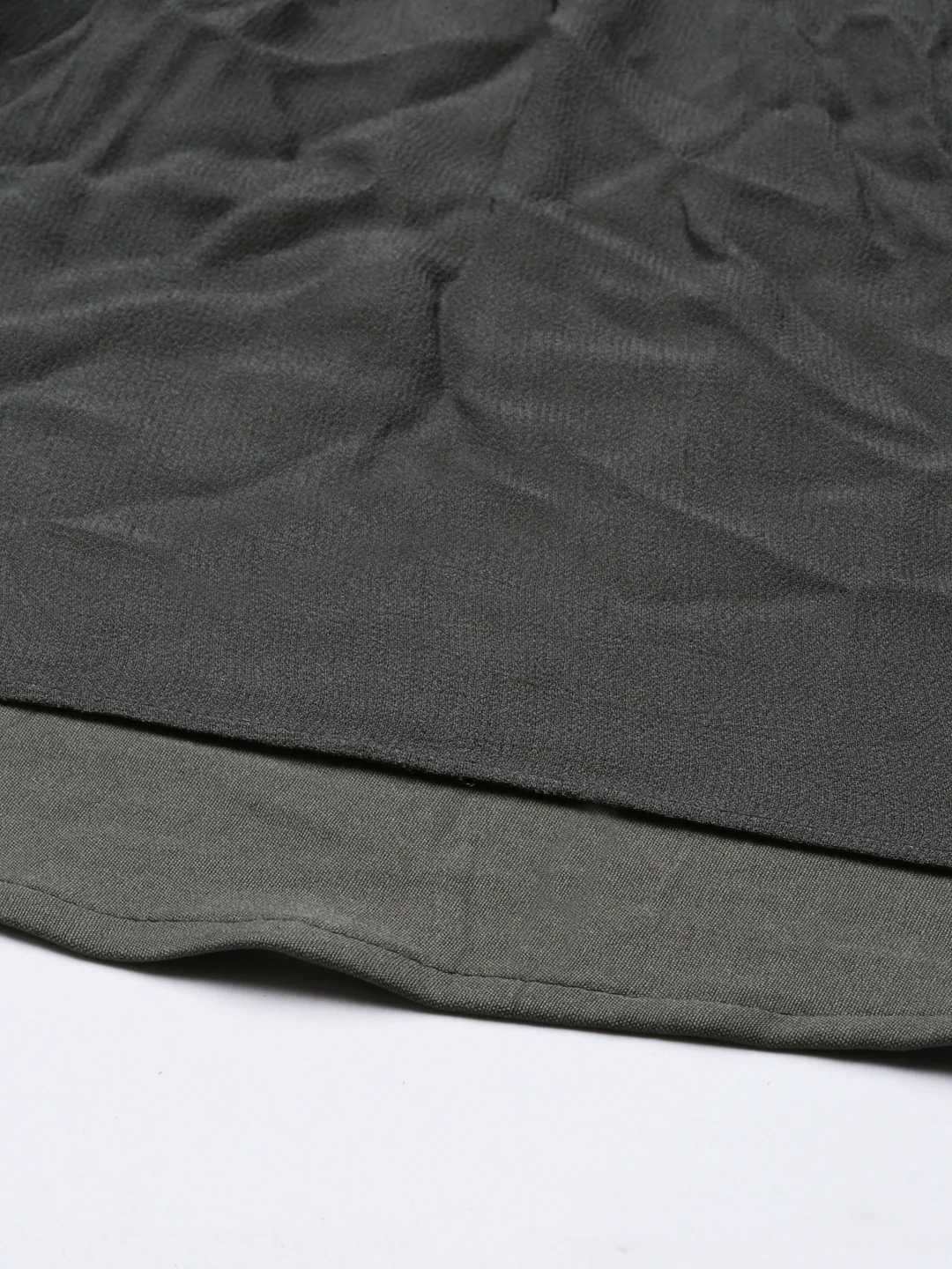 Neerus Grey Color Georgette Fabric Tunic - Image 7