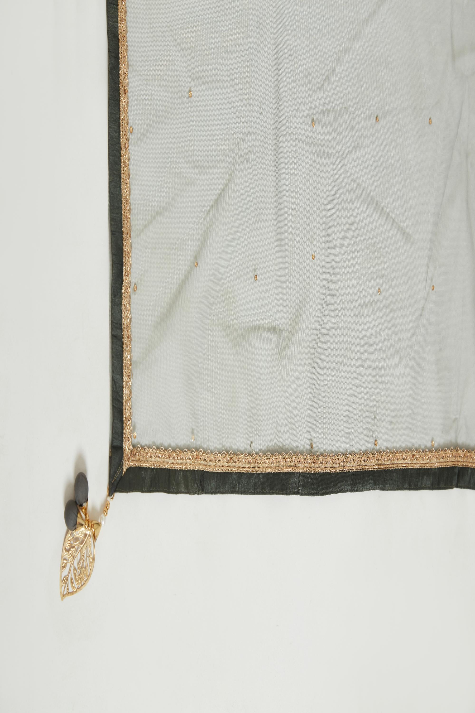 Neerus Grey Color Silk Fabric Lehenga Choli - Image 7