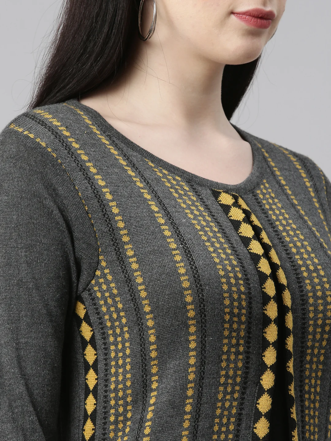 Neerus Grey Color Kurta - Image 24