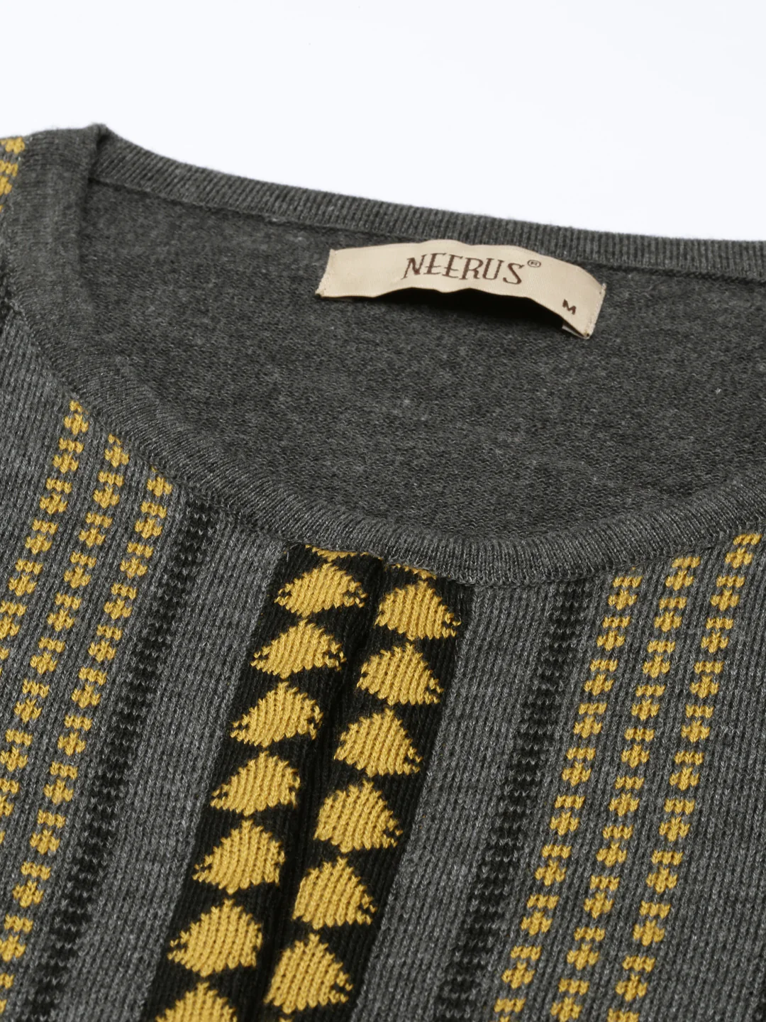 Neerus Grey Color Kurta - Image 3