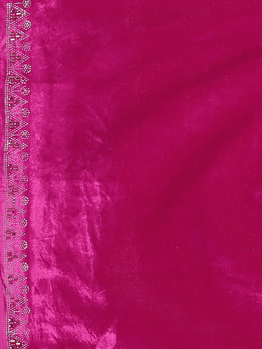 Neerus Grey Textured Saree With Blouse - Image 6