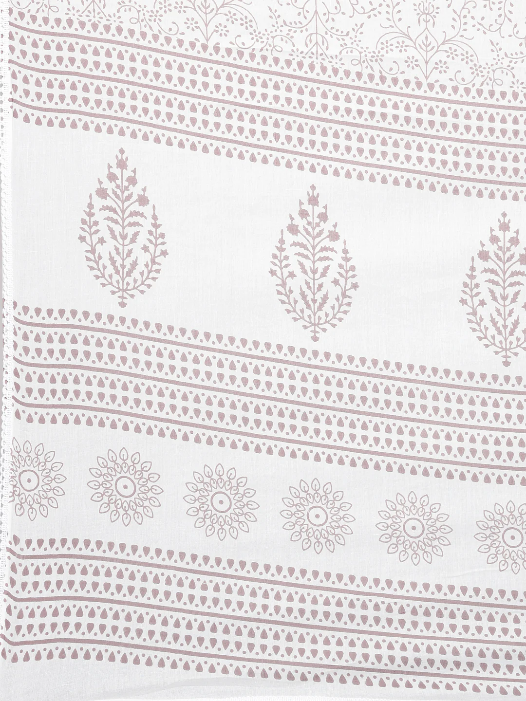 Neerus Lavender Color Cotton Fabric Kurta With Dupatta - Image 8