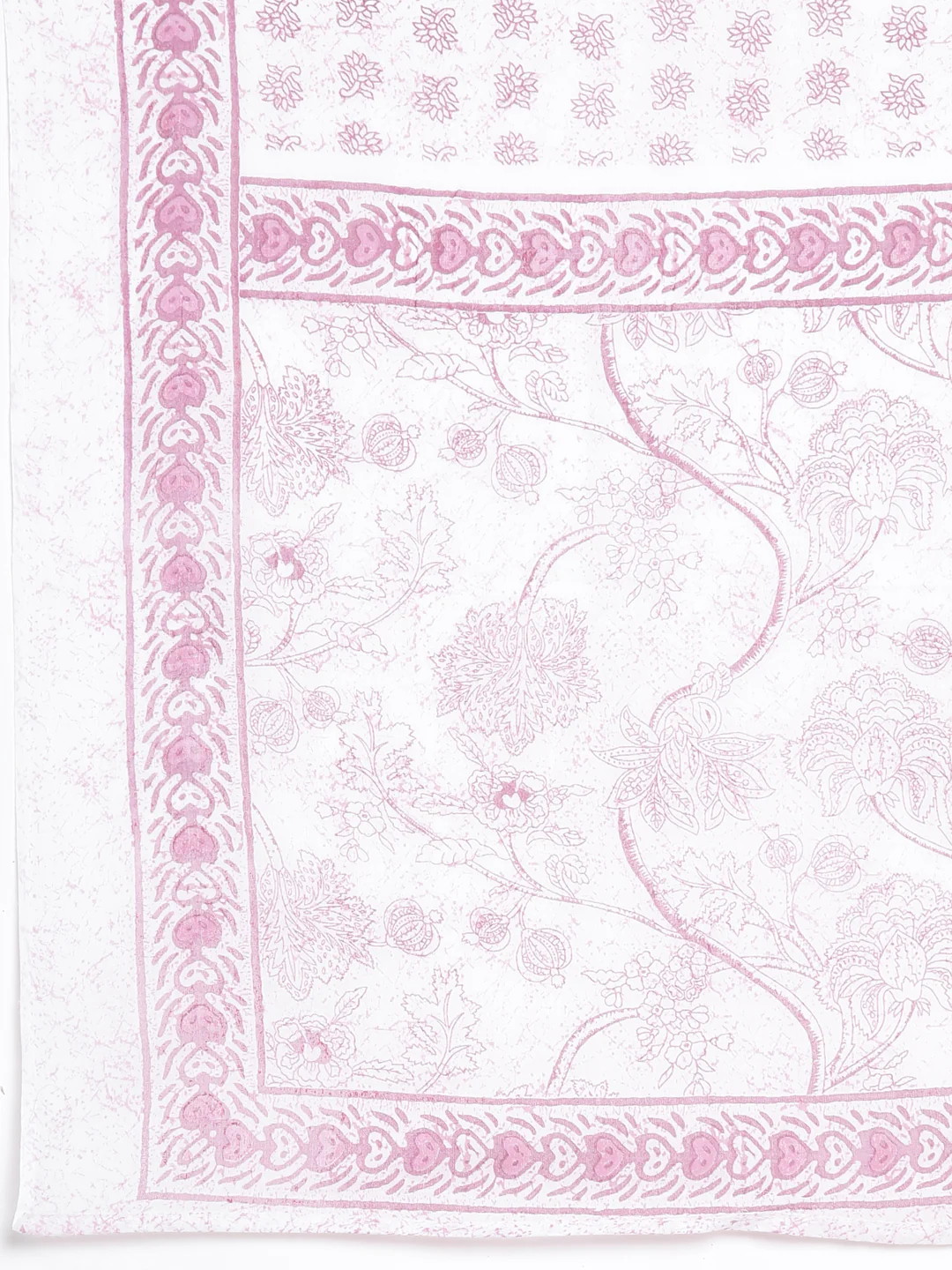 Neerus Lavender Printed Anarkali Kurta and Trousers With Dupatta - Image 7