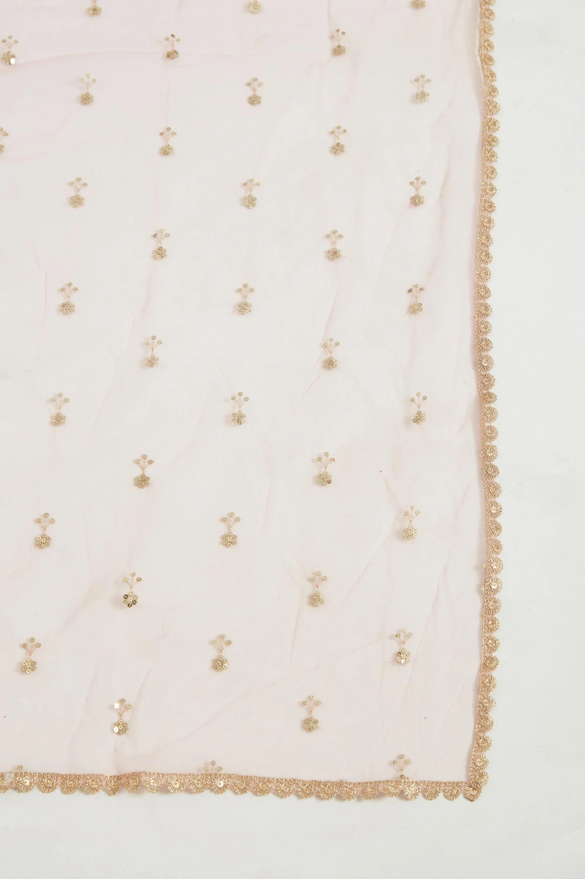 Neerus Lemon Color Georgette Fabric Lehenga Choli - Image 4