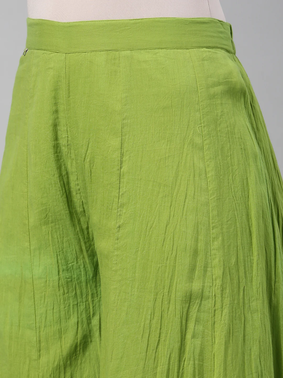 Neerus Lime Green Color Plazzo - Image 8