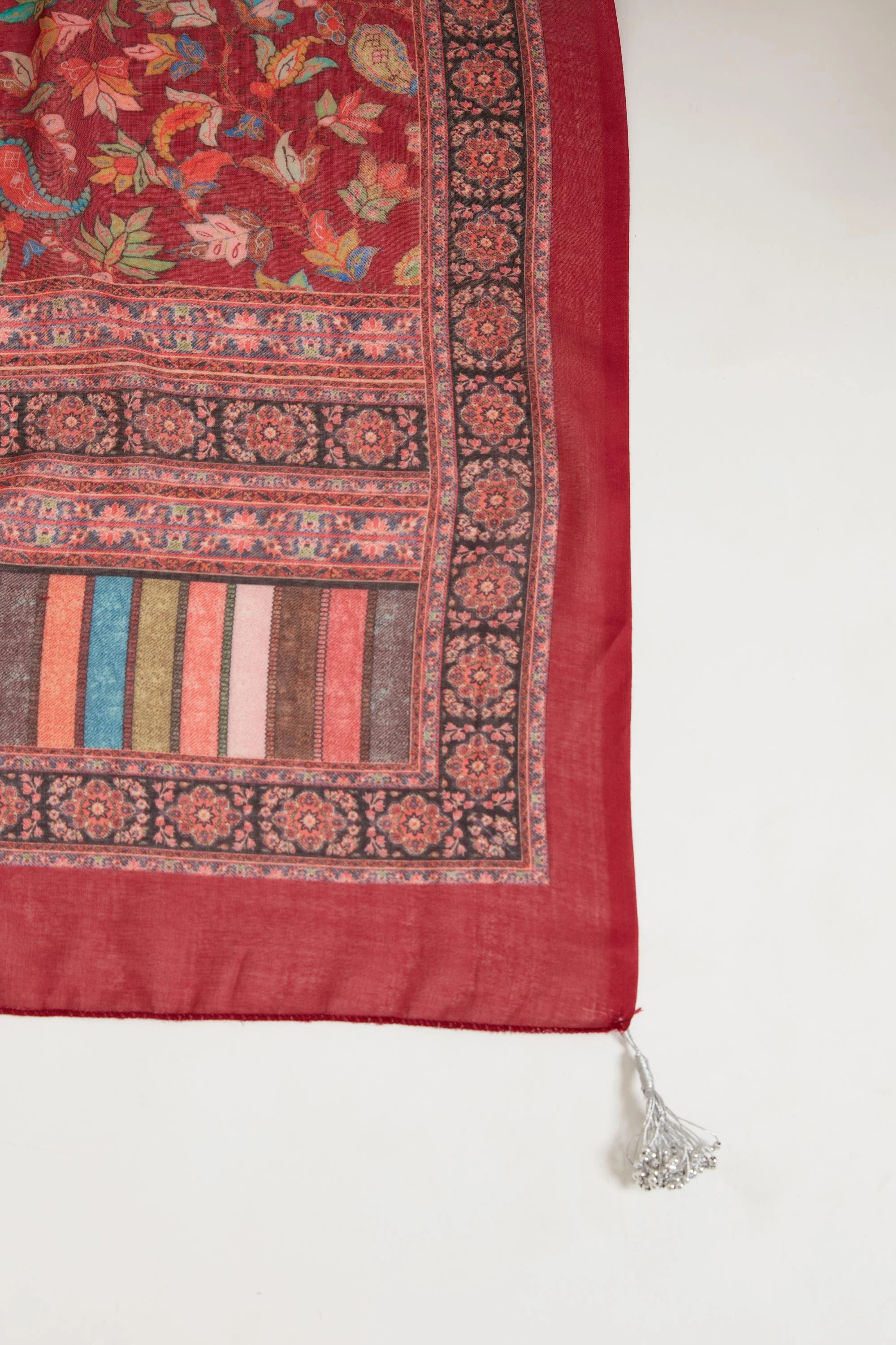 Neerus Maroon Color Georgette Fabric Suit Set - Image 7