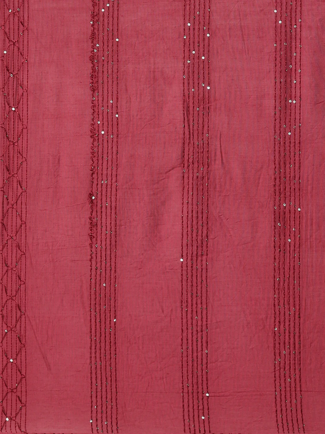 Neerus Maroon Regular Straight Embroidered Readymade suits - Image 7
