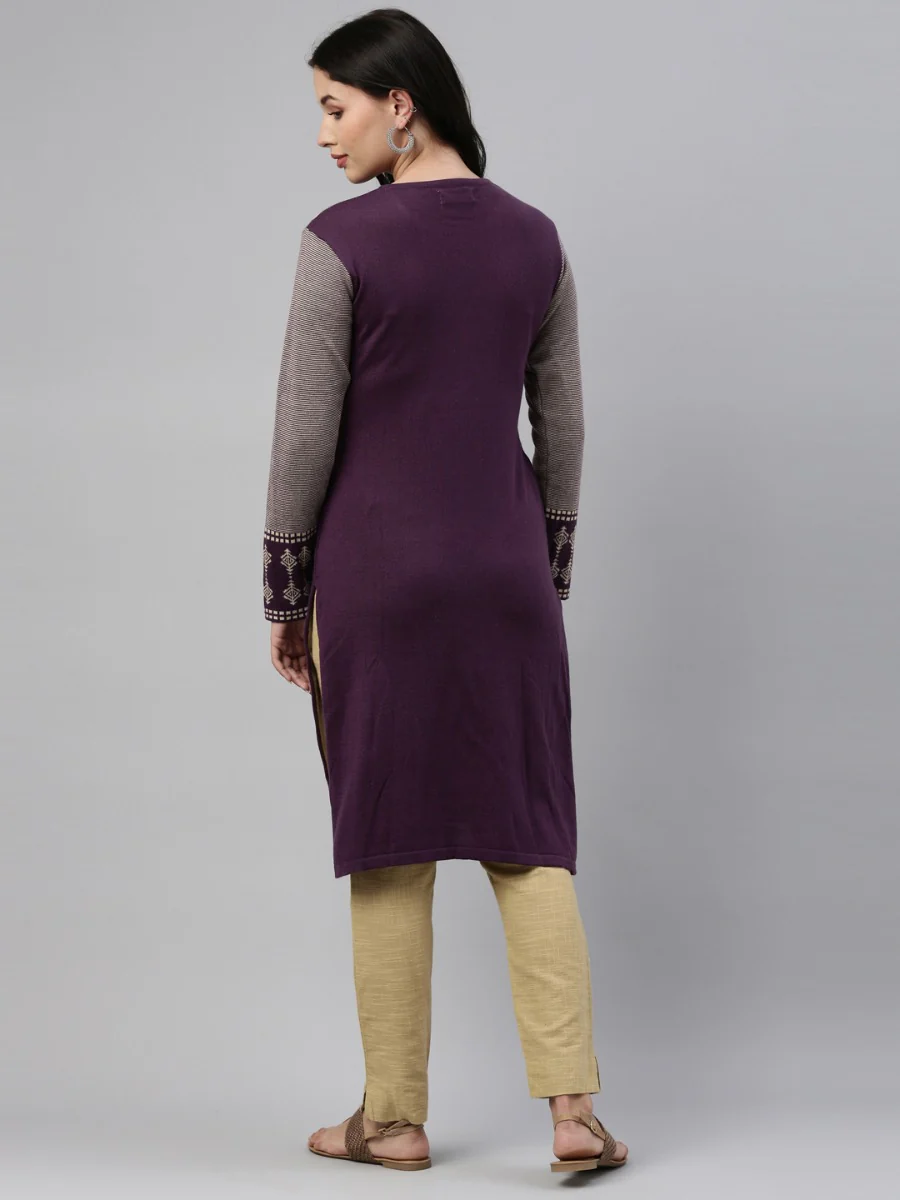 Neerus Mouse Color Winter Wear Kurtha - Image 8