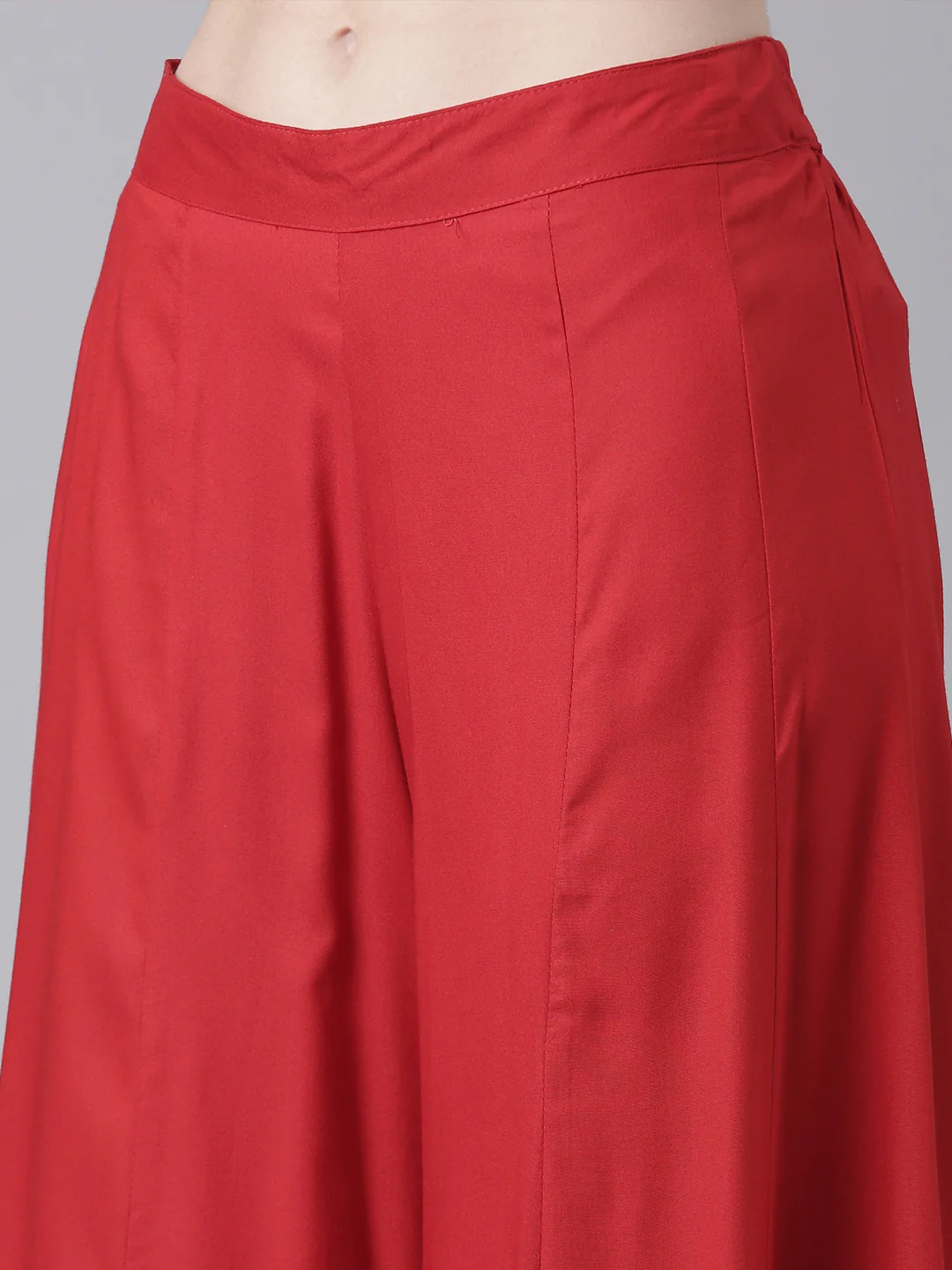 Neerus Multi Printed Straight Kurta and Palazzos With Dupatta - Image 6