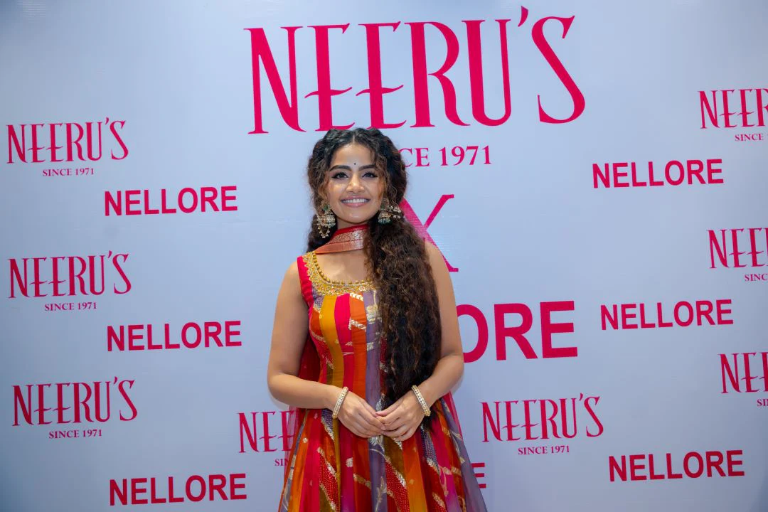 Neerus Multicolor Embroidery Organza Fabric Anarkali Plazzo and Dupatta - Image 2