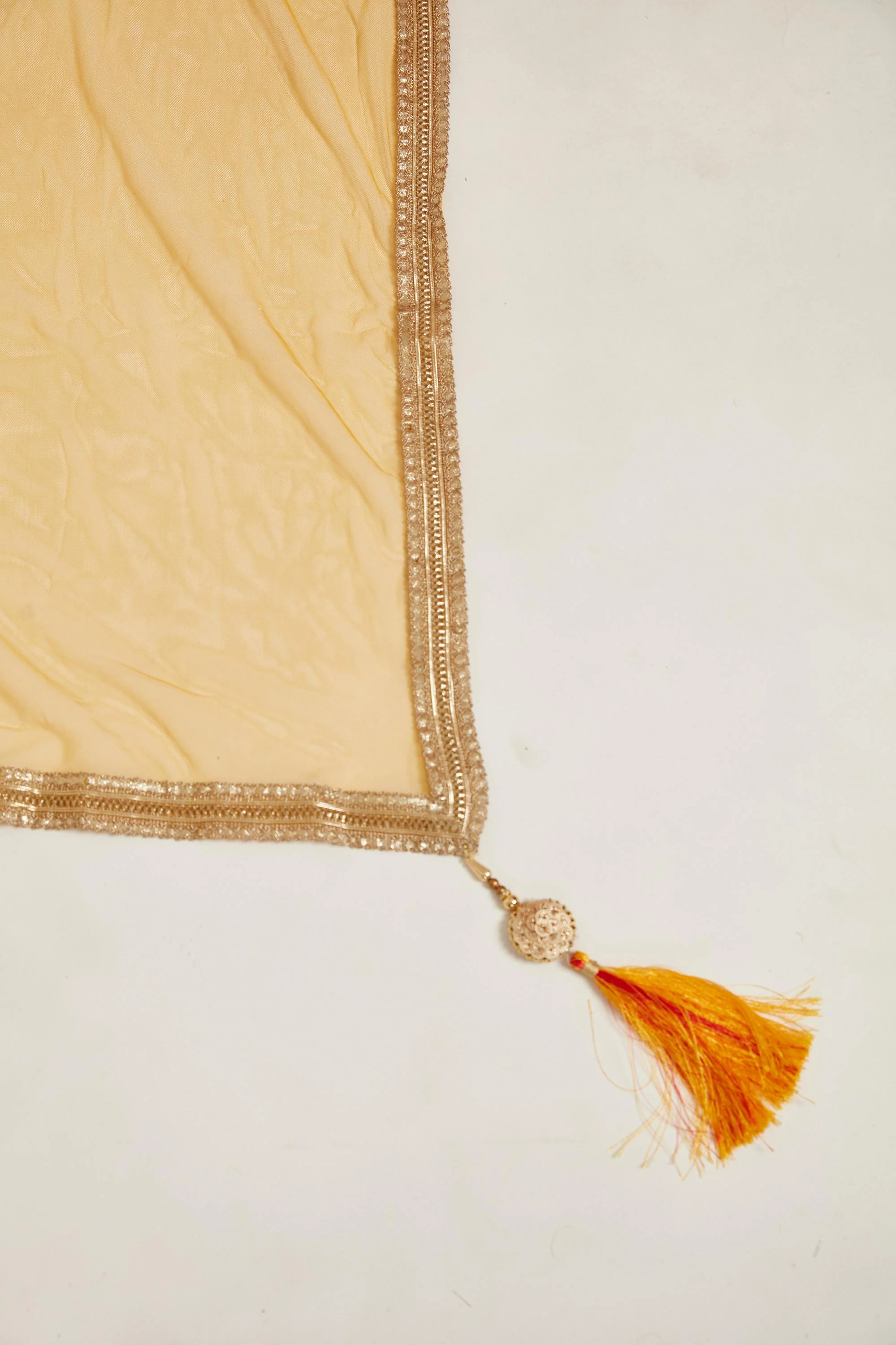 Neerus Mustard Color Georgette Fabric Gown - Image 6