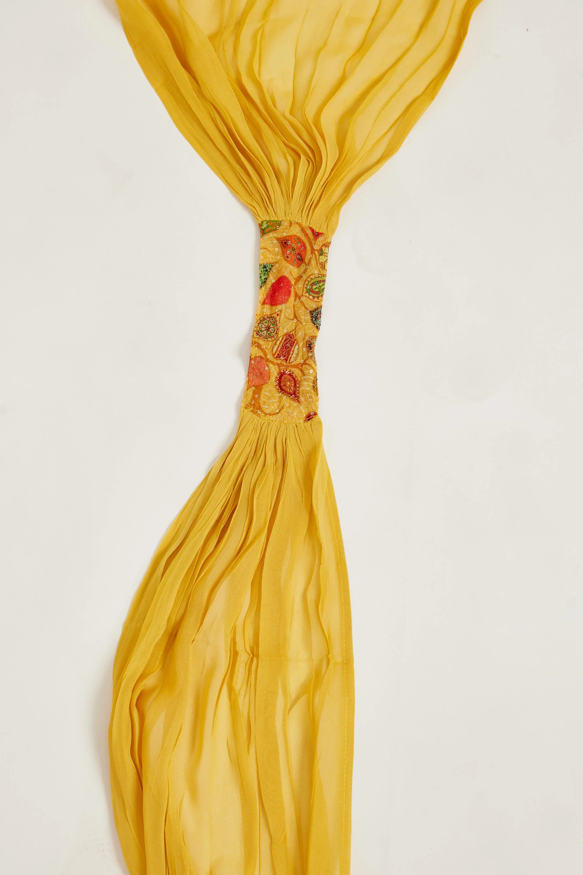 Neerus Mustard Color Georgette Fabric Salwar Kameez - Image 7