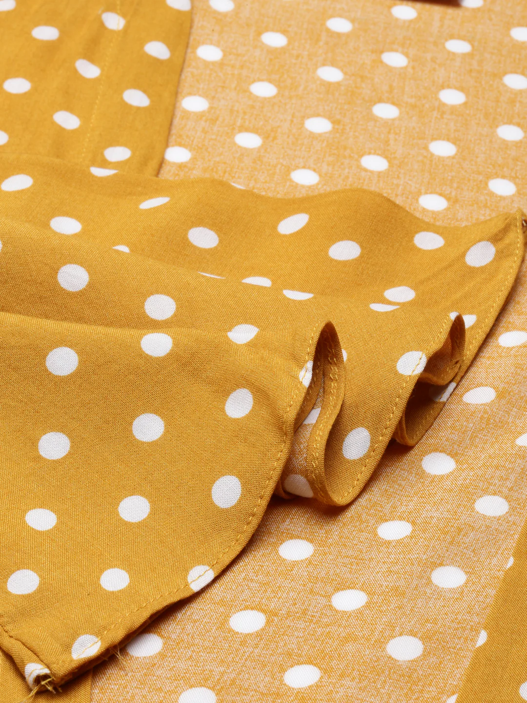 Neerus Mustard Color Rayon Fabric Kurta - Image 15