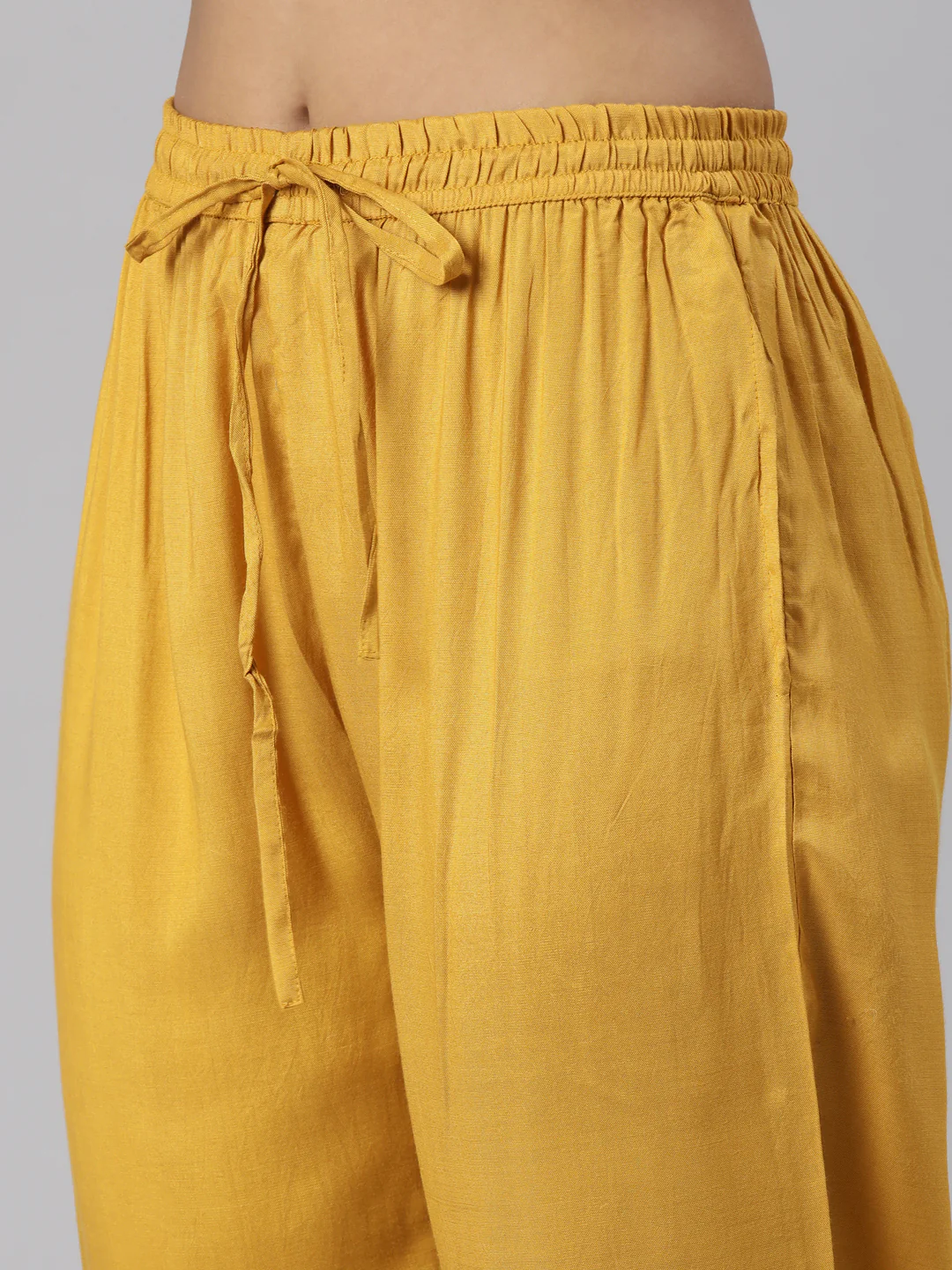 Neerus Mustard Regular Straight Floral Readymade suits - Image 6